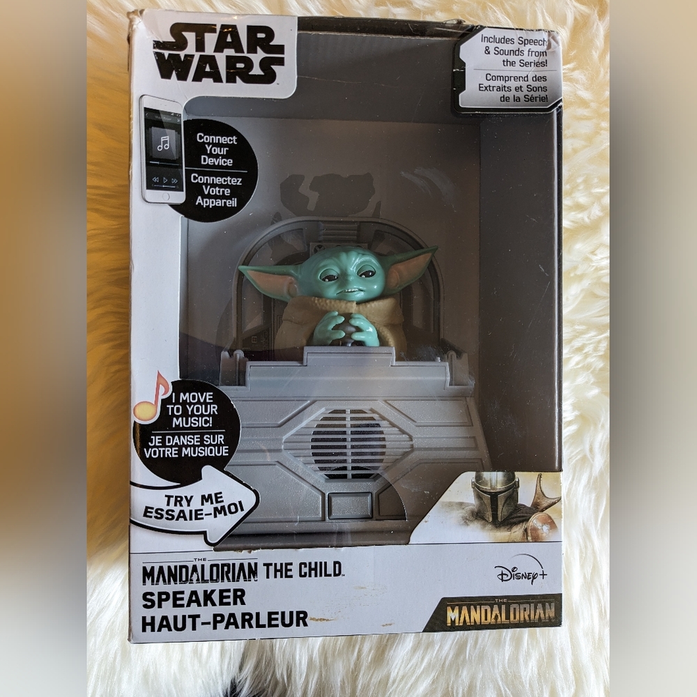The mandalorian Starwars the child grogu speaker